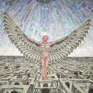 希少】HOUSTON ヒューストン リバース スカジャン レーヨン混 Lサイズ