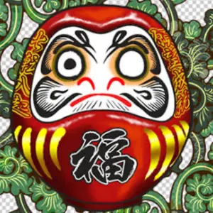 亮派一位一刀彫作家 江黒亮聲(亮声) 木彫り 達磨置物 彫刻 飛騨高山