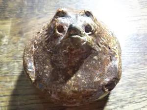 三線（沖縄三味線） 県産黒木（！？）棹 新調本皮一枚張りチーガ