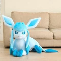 【美品・タグの外れ折れ有】ポケモンセンター 等身大寝そべりぬいぐるみ グレイシア 等身大 グレイシア 寝そべり ぬいぐるみ - メルカリ