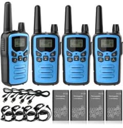 お得‼️トランシーバー 無線機 免許不要 災害・地震 緊急対応 4台セット お得‼️トランシーバー 無線機 免許不要 災害・地震 緊急対応 4台