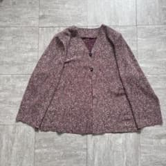 90s vintage 小花柄 ブラウス レトロ ボルドー 古着女子のサムネイル
