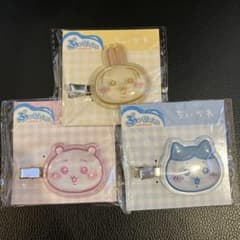 S*a様 ちいかわ ぷっくりったいヘアクリップ うさぎ、ハチワレ、ちいかわ3点セのサムネイル