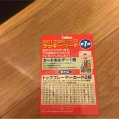 プロ野球カード 2011年ラッキーカードのサムネイル