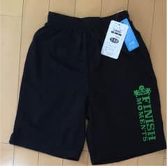 ハーフパンツ130黒のサムネイル