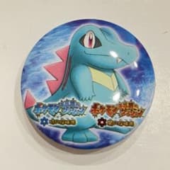 ポケモン 缶バッジコレクション ライバル&ワニノコ ポケットモンスター 缶バッジ コレクション 缶バッチシルバー ワニノコ