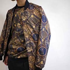 yoshiokubo 2016 ss ブルゾン 総柄 幾何学 モードのサムネイル