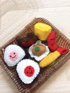 フェルト製食べ物おもちゃセットのサムネイル