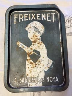 Freixenet フレシネ　 トレイ　ビンテージ　シャビー　レトロ