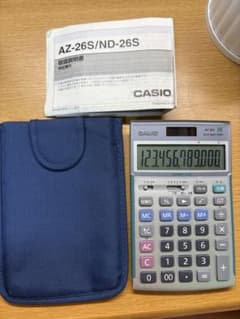 CASIO 商業用電卓 AZ-26S