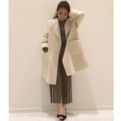 mila owen ウールブレンドダブルカフスコートのサムネイル