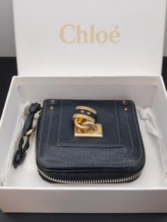 Chloe パディントン 三つ折り財布 ブラックのサムネイル