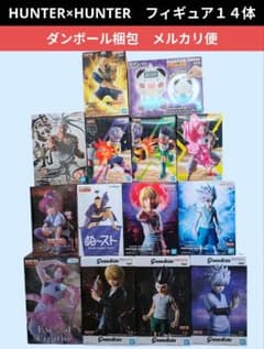 最終【送料込】ハンターハンター フィギュア14体 ゴン キルア