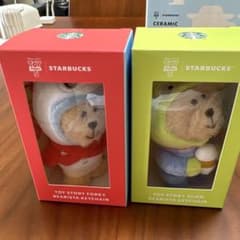 토이 스토리 5 STARBUCKS 키 체인 봉제 세트