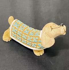 ヴィンテージウルグアイ製アルテサニア・リンコナダ ダックスフント犬