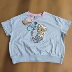 Disney Frozen Elsa T-shirt, short-sleeved, light blue, brand new, size 120cm