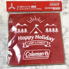 三ツ矢オリジナル　コールマンデザインハンドタオルのサムネイル