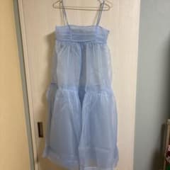 【Poppy】organdy tiered cami dressのサムネイル