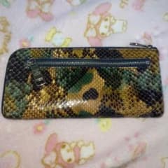 サロンドアルファード L字 長財布 エリザベートネイビー