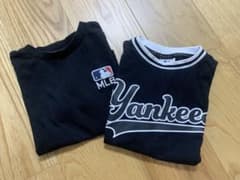 野球ロゴ キッズTシャツ 2枚組のサムネイル