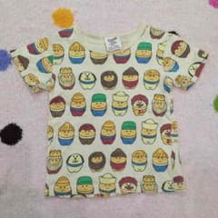 crunch☆★110 トドルトッツ柄半袖Tシャツ（難あり）のサムネイル