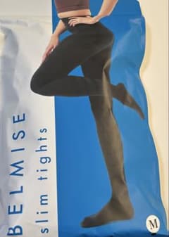 BELMISE slim tights ブラック Mサイズのサムネイル