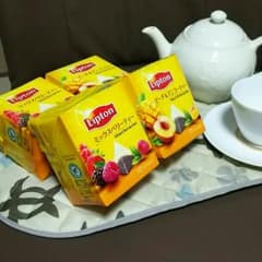 限定2組 リプトン ピーチ&マンゴーtea  ミックスベリーteaのサムネイル