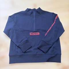 SEVEN ハーフジップ長袖カットソー 140cmのサムネイル