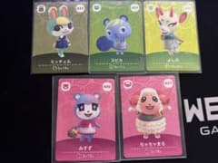あつ森 ＊ amiiboカード セットのサムネイル