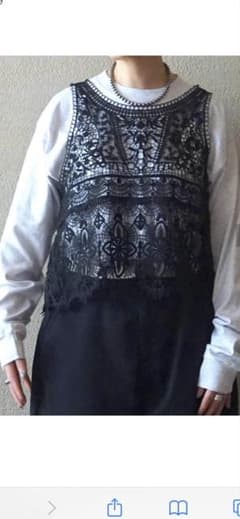 ジャーナルスタンダード　レース　ノースリーブブラウス