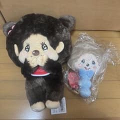モンチッチ クッション ぬいぐるみ ミラー　2点セット