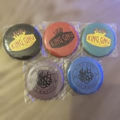 King Gnu 缶バッジ 5点セット - メルカリ