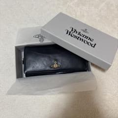正規品】ヴィヴィアンウエストウッド長財布 黒 | Shop at Mercari from 
