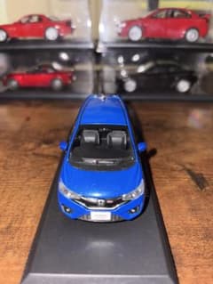 Honda Fit RS (2014) ミニカー 青のサムネイル