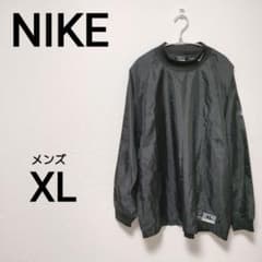 NIKE　メンズXL ピステ　野球　ナイロンジャケット　モックネック　B214 NIKE メンズXL ピステ 野球 ナイロンジャケット モックネック B214