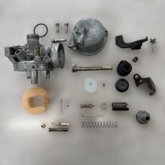 エイプ50(キャブ車) 純正シリンダーヘッド 実働 ホンダ（HONDA） AC16 APE50 エイプ50 純正キャブレタースロージェット