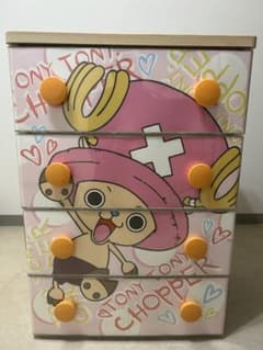 【取りに来ていただける方限定】トニートニー・チョッパー　4段チェスト トニートニー・チョッパー 4段タンス ONE PIECE - メルカリ