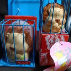 昭和レトロ ライオン 貯金箱 &風鈴 - メルカリ