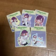 ずっと真夜中でいいのに。×マロッシュ ステッカー 全5種 コンプリート セブンのサムネイル