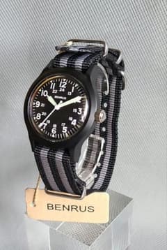 BENRUS 腕時計ベルトストライプ - メルカリ