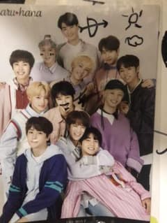 THEBOYZ サイン入り（らくがき） 生写真 haruhanaのサムネイル