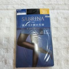 GUNZE SABRINA Shape タイツ 30デニール L-LL 黒のサムネイル