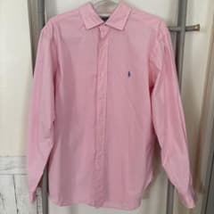 POLO by Ralph Lauren ピンクチェック長袖シャツ　Ｌのサムネイル