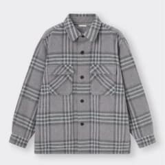 【美品】 GU チェックコートのサムネイル