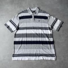 00s Roca wear ポロシャツ 半袖 ボーダー bboy 2XL - メルカリ