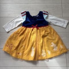 白雪姫 ワンピース 80cm ディズニー　ハロウィンのサムネイル
