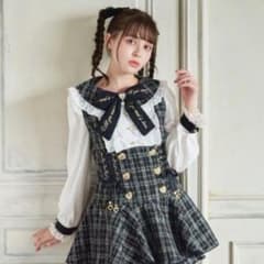 LIZLISA メッセージリボンツイードセットアップのサムネイル