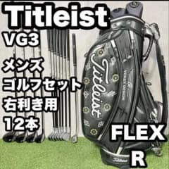 メンズ タイトリスト VG3 ゴルフクラブセット 右打ち 12本 初心者 入門者 Titleist タイトリスト VG3 ゴルフクラブセット メンズ R 12本 - メルカリ