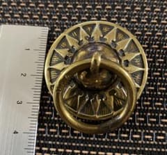 真鍮製のコンチョ　アメリカ製のサムネイル