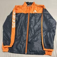 adidas アディダス ピステ ジャケット オレンジ ネイビー フリーサイズのサムネイル
